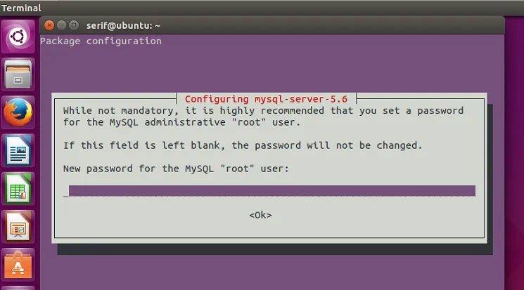 Ubuntu tasksel mysql